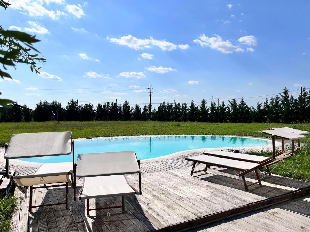 Cottage Indipendente Con Piscina Privata Masi San Giacomo Luaran gambar